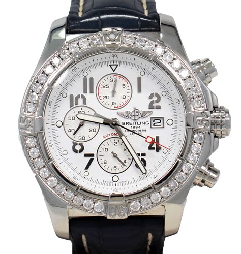 breitling super avenger 48mm|breitling avenger diamond bezel.